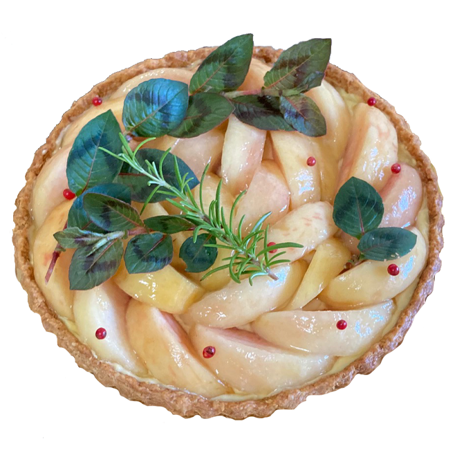 フルーツカスタードケーキ